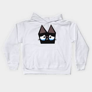 vintage-cat-cry Kids Hoodie